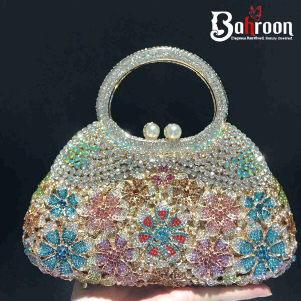 Luxury Diamond Evening Alloy Bag