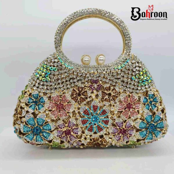 Luxury Diamond Evening Alloy Bag