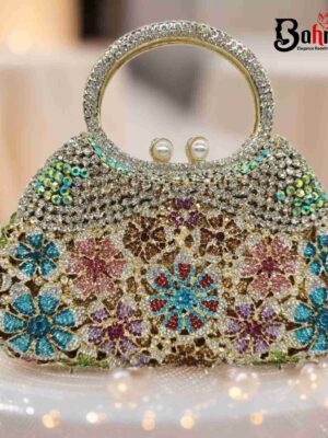 Luxury Diamond Evening Alloy Bag