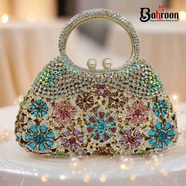 Luxury Diamond Evening Alloy Bag