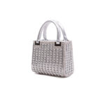 Luxury high-end crystal diamond women's evening clutch bag
