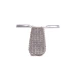 Luxury high-end crystal diamond women's evening clutch bag