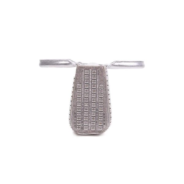 Luxury high-end crystal diamond women's evening clutch bag