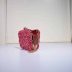 Crystal Embellished Box Evening Clutch Bag