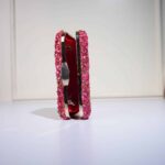 Crystal Embellished Box Evening Clutch Bag