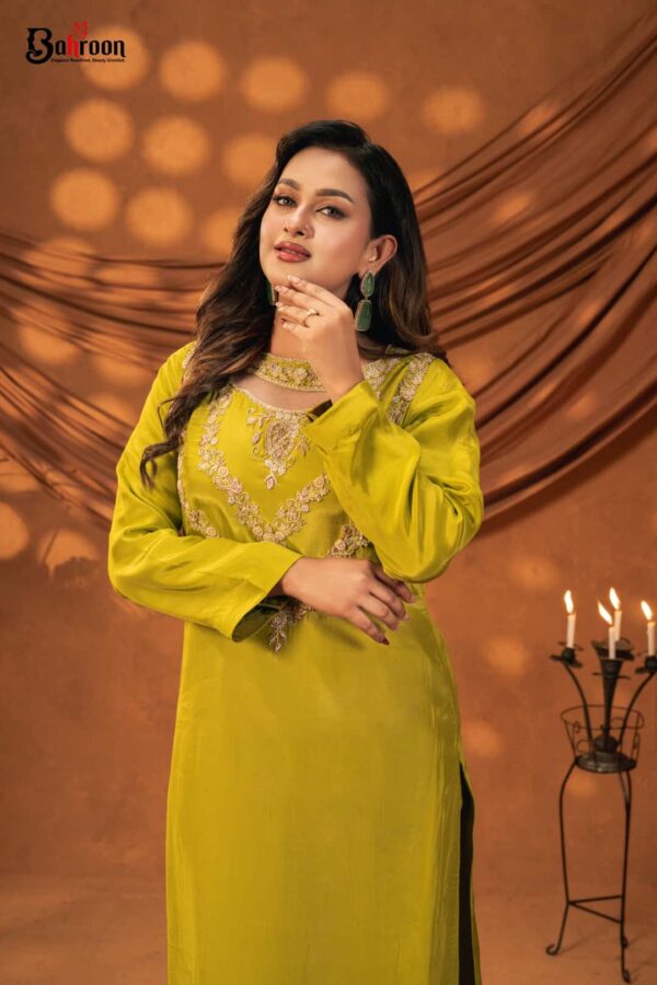 Meghla Three Piece Ethnic Suit for Women S-XL