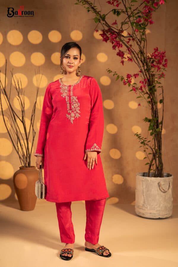 Rang Mahal Ruby Pink Two Piece Ethnic Suit for Women S-XL