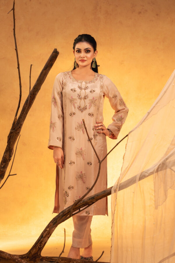 Elmira Three Piece Ethnic Suit for Women S-XL