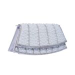 Elegant Pearl and Rhinestone Embellished Evening Clutch Bag