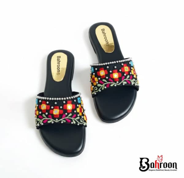Premium Handcrafted Sandal (𝐁𝐚𝐡𝐫𝐨𝐨𝐧 𝐁𝐥𝐨𝐬𝐬𝐨𝐦 𝐒𝐥𝐢𝐝𝐞𝐬)