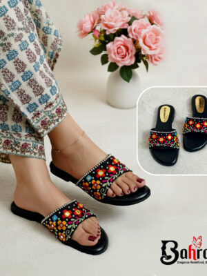 Premium Handcrafted Sandal (𝐁𝐚𝐡𝐫𝐨𝐨𝐧 𝐁𝐥𝐨𝐬𝐬𝐨𝐦 𝐒𝐥𝐢𝐝𝐞𝐬)