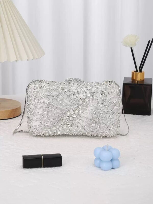 Luxury Diamond Alloy Handbag