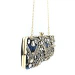 Luxury Beaded Diamond Clutch Bag