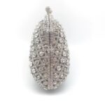 Luxury Dumpling-Style Diamond Clutch Bag