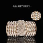 Premuim Hollow-Out Diamond Alloy Handbag