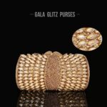 Premuim Hollow-Out Diamond Alloy Handbag