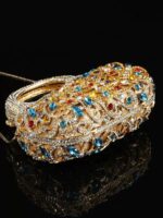Luxury Seven-Color Golden Diamond Handbag