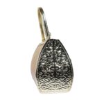 Luxury Rhinestone Evening Clutch Bag with Floral Handle