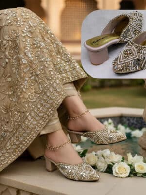Premium Handcrafted Pump (𝐌𝐞𝐡𝐞𝐫𝐳𝐚)