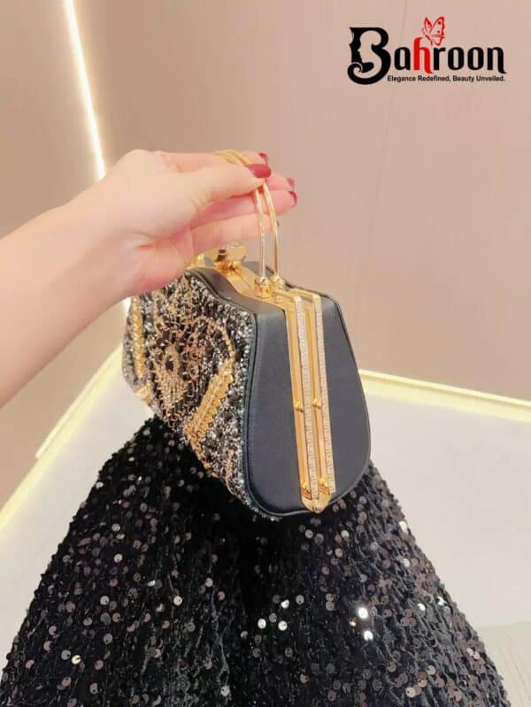 Stylish Pillow-Shape Evening Bag