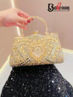 Stylish Pillow-Shape Evening Bag