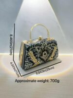 Stylish Pillow-Shape Evening Bag