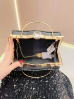 Stylish Pillow-Shape Evening Bag