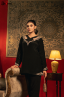 Dilruba Embroidered Black Two Piece Ethnic Suit for Women S-XL
